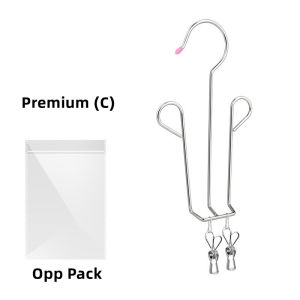 UMI Shoe Drainer Durable Easy Drain Stainless Steel Shoe Hanger Shoe Drying Holder Rack Hanger Kasut 不锈钢防风挂晒鞋子收纳架