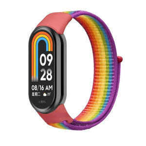 Nylon Loop Strap For xiaomi Mi Band 10 9 8 Bracelet SmartWatch Wristband Replacement sport pulsera watchband Miband 10 NFC