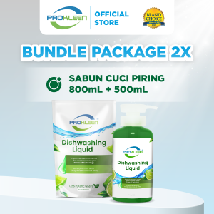 [BUNDLE] Sabun Cuci Piring DISHWASHING Liquid 800mL +Pump 500mL