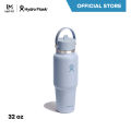 HYDRO FLASK กระติกน้ำ WIDE MOUTH TRAVEL BOTTLE WITH FLEX STRAW CAP 32 OZ กระติกน้ำสูญญากาศ เก็บอุณหภูมิความร้อนความเย็น. 