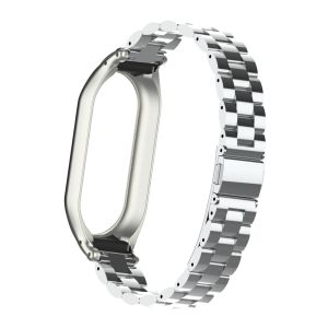 For Xiaomi Mi Smart Band 8 Strap Mi Band 7 Strap Bracelet Metal Stainless Steel for xiaomi mi band 8 Bracelet miband 7 Strap mi band 6 mi band 5 4 3 Bracelet Wristbands