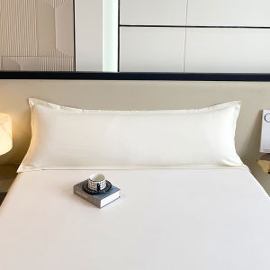 SUNLIGHT HOME Solid Color Long PillowcaseSoft Couple Pillow Case/Bolster CaseBreathable Lengthen Couple Pillowcase