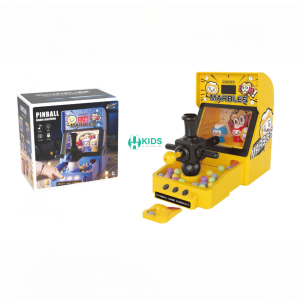 Đồ chơi máy bắn bi pinball tính điểm thế hệ mới Marbles có chế độ thi đấu đối kháng rèn luyện sự tập trung tư duy trẻ em
