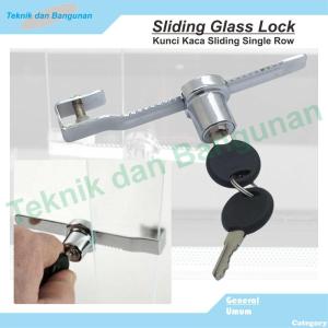 Kunci Kaca Etalase 1 gigi