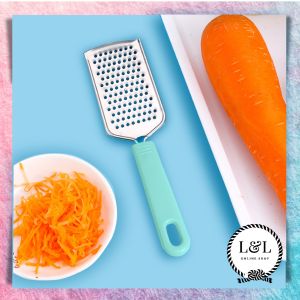Parutan Keju Stainless Steel Alat Parut Cokelat Wortel Kentang Sayur Grated Cheese 21Cm Serbaguna
