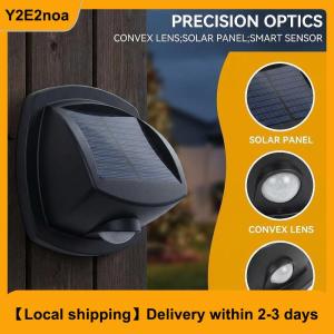 【Local shipping】 Waterproof Solar Wall Light Outdoor LED Street Lamp for Yard Villa Balcony Path Garden Lighting