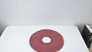 TURNSOLE Donut Pillow for Tailbone Pain & Hemorrhoids - 14" Inflatable Donut Pillow Postpartum Pregnancy - Doughnut Pillow for Tailbone - Donut to Sit On for Postpartum Pregnancy