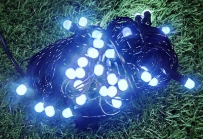 LED100 หัวไฟกระพริบ 10เมตร ไฟประดับ ไฟเชอไฟแต่งสวน ไฟหิ่งห้อย ไฟนางฟ้า ไฟหยดน้ำ ไฟปีใหม่งานเลี้ยง เทศกาลต่างๆ มีทุกสี...