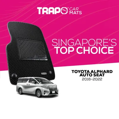 [TOP CAR MAT FOR TOYOTA] Car Models Car Mat / Anti-Slip Mat [BLACK BASE BLACK LINING]