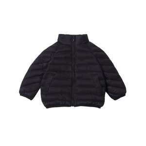 LJMOFA Kids Winter Stand Collar Coat Soft Cozy Ourdoor Jacket for Kids 2-12 Yrs