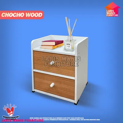 NAKAS TEMPAT TIDUR MEJA NAKAS KINGDOM MEJA NAKAS MINI BEDSIDE TABLE MEJA KAMAR TIDUR MINIMALIS MEJA NAKAS PORTABLE MEJA NAKAS 2 LACI