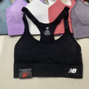 Áo Bra Thể Thao Tập Gym Yoga Chạy bộ NB Hàng Xuất Xịn Vải Dệt Kim Co Giãn Nâng Giữ Ngực Tốt