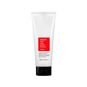 COSRX Salicylic Acid Daily Gentle Cleanser Oil Control Pore Cleansing Blackhead Removal Exfoliating Acne Relief BHA Willow Bark Face Wash 150ml