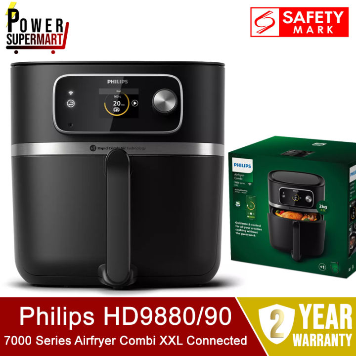 Philips HD9880 Airfryer Combi XXL Connected. HD9880/90 7000 Series