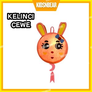 Mainan edukasi anak 2 tahun | Mainan anak lampu | Lampion | DIY Lentera Lampu LED Flanel Mainan Edukasi Anak Handmade Lantern | 230-DIY lentera lampion 2D