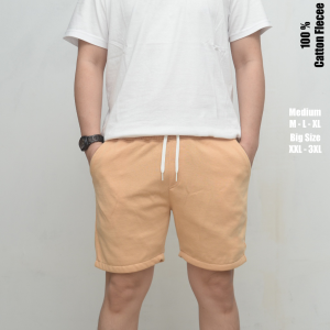 Promo celana pendek cargo pria wanita distro keren kekinian termurah  terlaris mocca