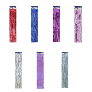 10Pieces Glittering Fringes Garlands Multiple Use Party Decorations for Christmas Wedding Birthday Event