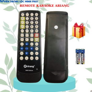Remote ARIRANG AR-3600 Delux - Remote điều khiển karaoke Arirang AR-3600 Deluxe - Tặng kèm pin
