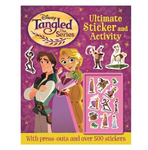 Disney Princess Tangled Ultimate Sticker and Activity Book With Activities Stickers Arts & Crafts For Children Ages 4-8
