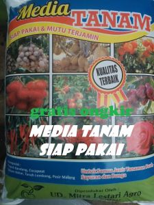 MEDIA TANAM SIAP PAKAI KARUNG BESAR ISI 15 KG