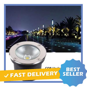 Lampu Taman Hias Tanam Ground Light Waterproof DC 12-24 V 3W Warm White San Xin SX120 - 7CLL3KBK