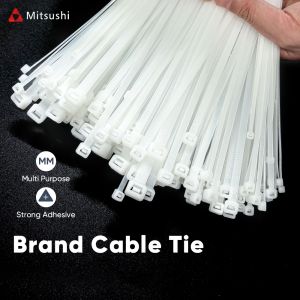 Mitsushi Nylon Cable Tie Black /White100pcs