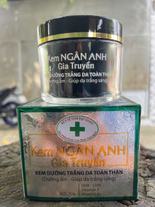 Kem dưỡng trắng da toàn thân Ngân Anh Gia Truyền 70g