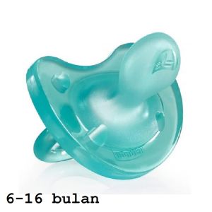 Chicco Silicone Pacifier PhysioForma Orthodontic Empeng Bayi Soft Lembut