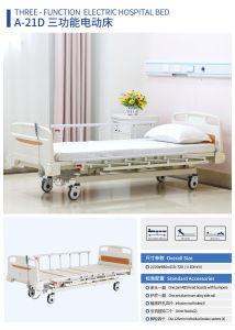 SG Homecare Premium Three Function Electric Hospital Bed A21A or A21D