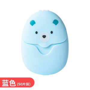 🦾 Ready Stock 🔥 Travel Disposable Soap Box Soap Paper Hand Wash Small Soap Sheet Mini Soap Paper Sanitizer