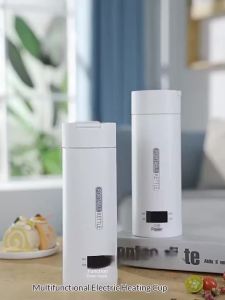 Portable Electric Thermal Mug 500ml 304 Stainless Steel 4 Temp Control Anti-Scald Fast Boil Travel Office Hot Water Cup2026