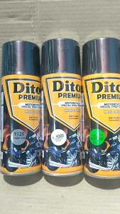 Pilok Cat Diton Premium Paket Lengkap 4 Kaleng Fluorescent Green Hijau Stabilo F9012 9012 Primer Grey 9120 Fluorescent 9000 Clear Gloss 9128 400cc Pilox Paketan Cat Semprot Special Spray Paint
