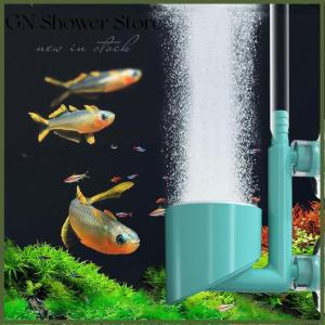 [GN Store] Aquarium Fish Tank Air Pump With Suction Cup Mini Bubble Tray Air Purifier Ultra Dense Bubble Rock Oxygenation Accessories