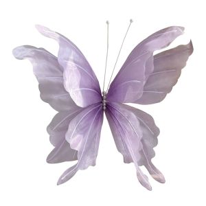 NUBE Giant Size Simulated Butterfly Large Size Silk Material 3D Silk Butterfly Beautiful Display 3D Design Artificial Butterfly Wedding Showcases
