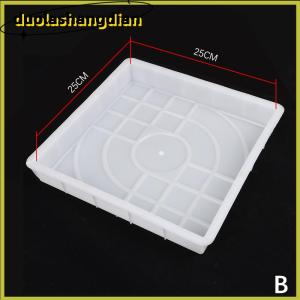 [Duola] Diy Path Maker Plastic Brick Mold Paving Pavement Walkway Molds Path Maker Middle Of Hole Shape Garden Path Concrete