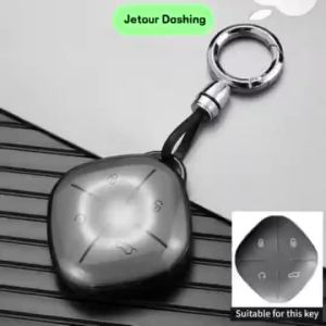 SCH Soft Rubber TPU Key Case Jetour Key Cover For Chery Jetour Dashing Remote Control Key Protection