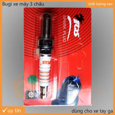 Bugi đánh lửa xe máy 3 chấu - chất lượng cao - giá rẻ dùng cho nhiều loại xe