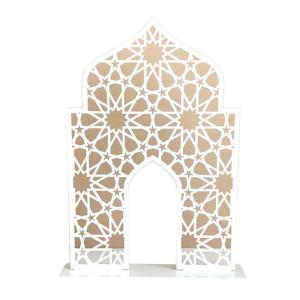 Mosque Shape DIY Table Ornament Acrylic Holiday Family House Table Islamic Ornament Eid Mubarak