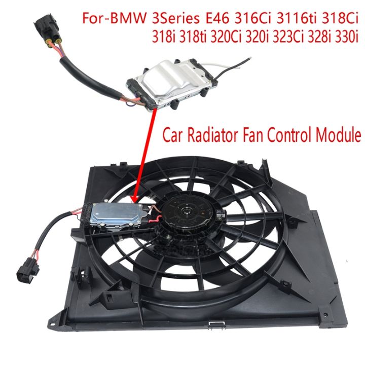 Car Radiator Fan Control Module for BMW 3Series E46 316Ci 3116Ti 318Ci ...