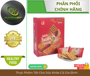 COMBO 5 HỘP - Bánh Lưới Vừng G1 Đức Hạnh Hộp 360g