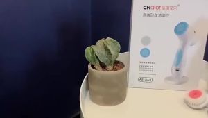 3 In 1 Electric Facial Cleansing Brush Silicone Rechargeable Facial Brush Set Remove Dirt Exfoliation Facial Washing Machine Multifunctional Facial Massager