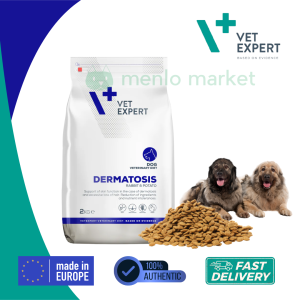 Vet Expert Dermatosis Dog - Rabbit & Potato 2kg - dry veterinary food for dogs with skin conditions