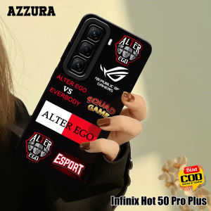 New! Gaming Case - Softcase Infinix Hot 50 Pro Plus 4G 2024 - Case Hp Infinix Hot 50 Pro Plus - Casing Infinix - Case Lentur & Tebal - Candy Case Lucu - Case Karakter Cowok - Cewek - Aksesoris Hp - Pelindung Hp - Silikon - Kesing - Cover Hp - HONTINGA