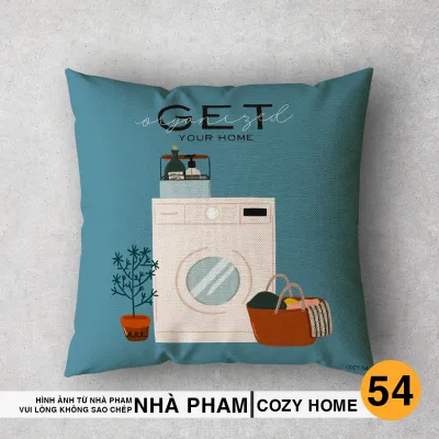 Vỏ Gối Sofa Trang Trí COZY HOME (No41-60) (45x45cm)