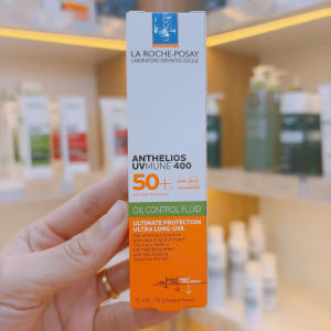 (Date 1/2027) Kem Chống Nắng La Roche Posay kiềm dầu cho da dầu mụn Dry Touch Anthelios XL UVB UVA SPF 50+