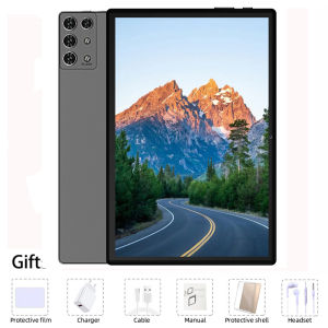5G Original Android Tablet With Keyboard Dual SIM 10 Inch 8GB + 256GB brand new Tablet Online Classroom Tablet