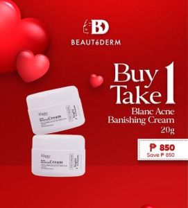 BEAUTeDERM Blanc Acne Banishing Cream 20g Promo Buy 1 Take 1