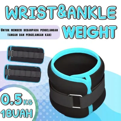 HTD Sport Beban Pergelangan Tangan & Kaki Wrist Ankle Weight Gym Fitness Workout Olahraga