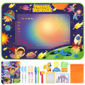 Magic Water Drawing Mat Reusable Doodle Mat Luminous Writing Painting Mats Board with 6 Magic Pens Learning Toy Big Size Educational Toys for Kids. 