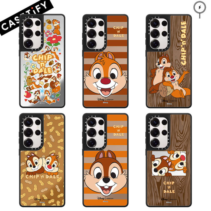 Original CASETiFY Disney's Chip 'n' Dale Mirror Case with Magsafe